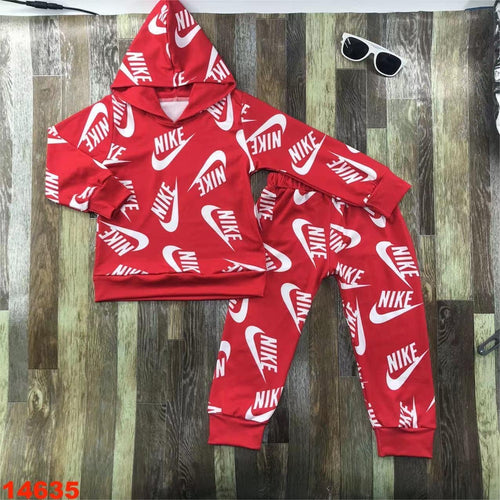 Red Nike Inspired Set