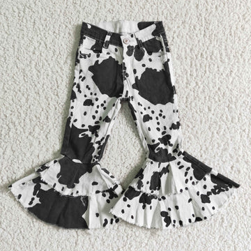 Cow Print Pants