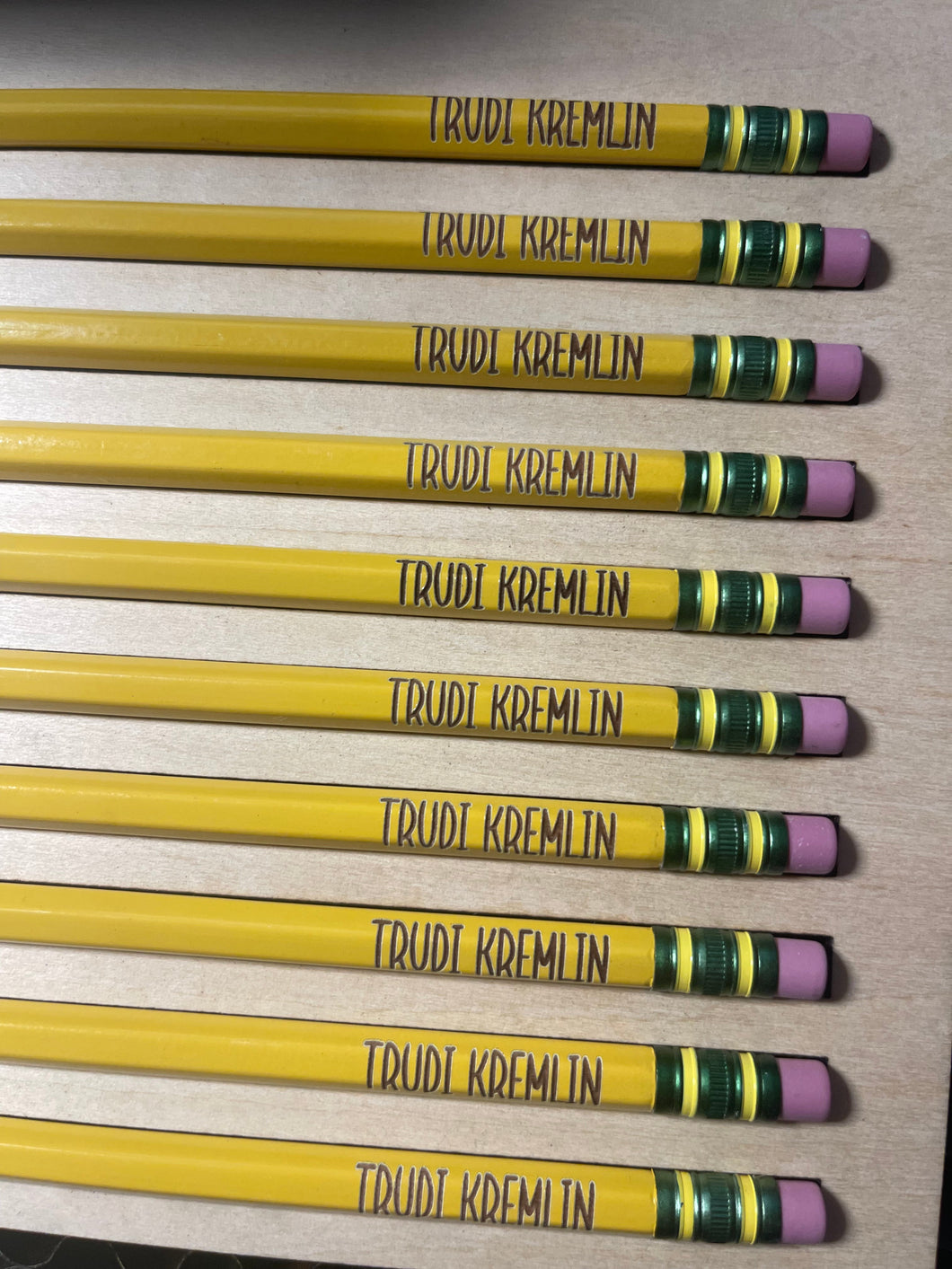 Personalized Pencils
